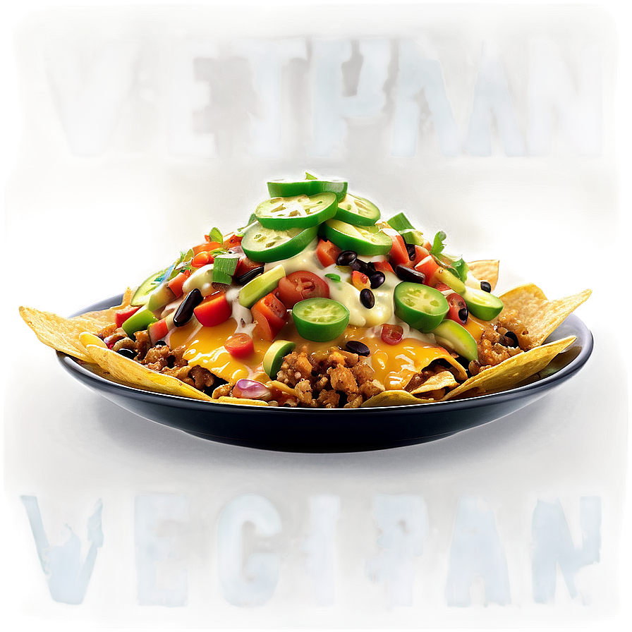 Vegetarian Fiesta Nachos Png Vyo94 PNG Image