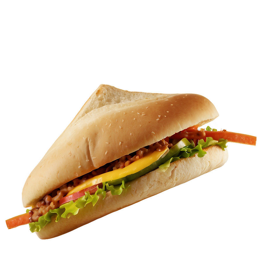 Veggie Cheeseburger Twist Png 05242024 PNG Image