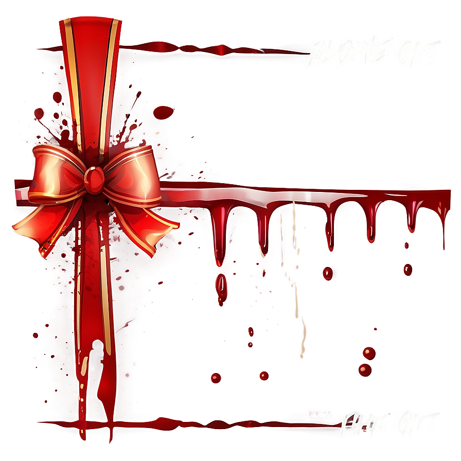 Vein's Gift: Blood Splash Vector Png 04302024 PNG Image