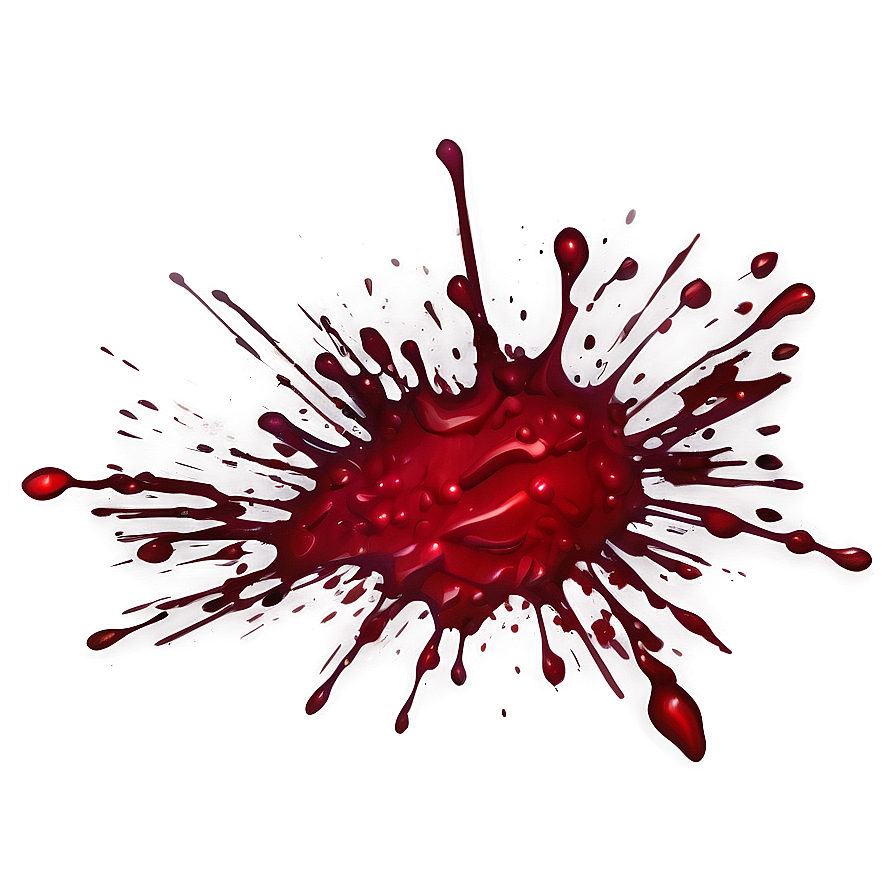 Vein's Gift: Blood Splash Vector Png 39 PNG Image