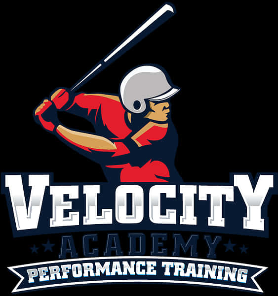 Velocity Academy Baseball Logo PNG Image