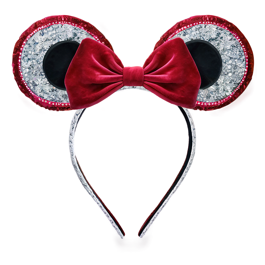 Velvet Minnie Mouse Ears Png 06132024 PNG Image