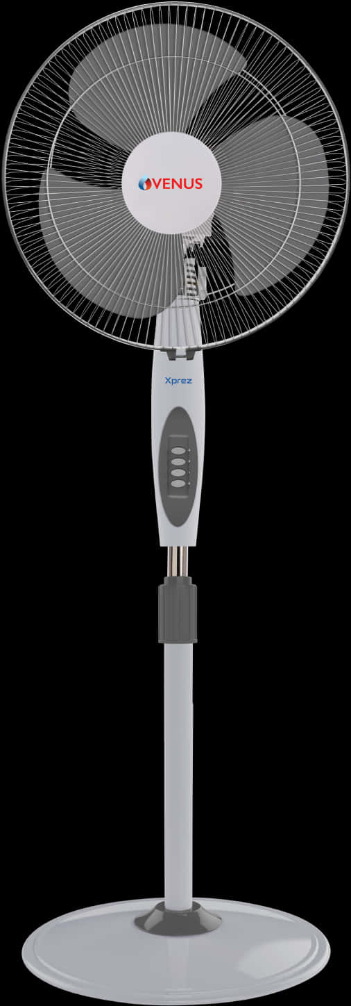 Venus Standing Fan Product Image PNG Image