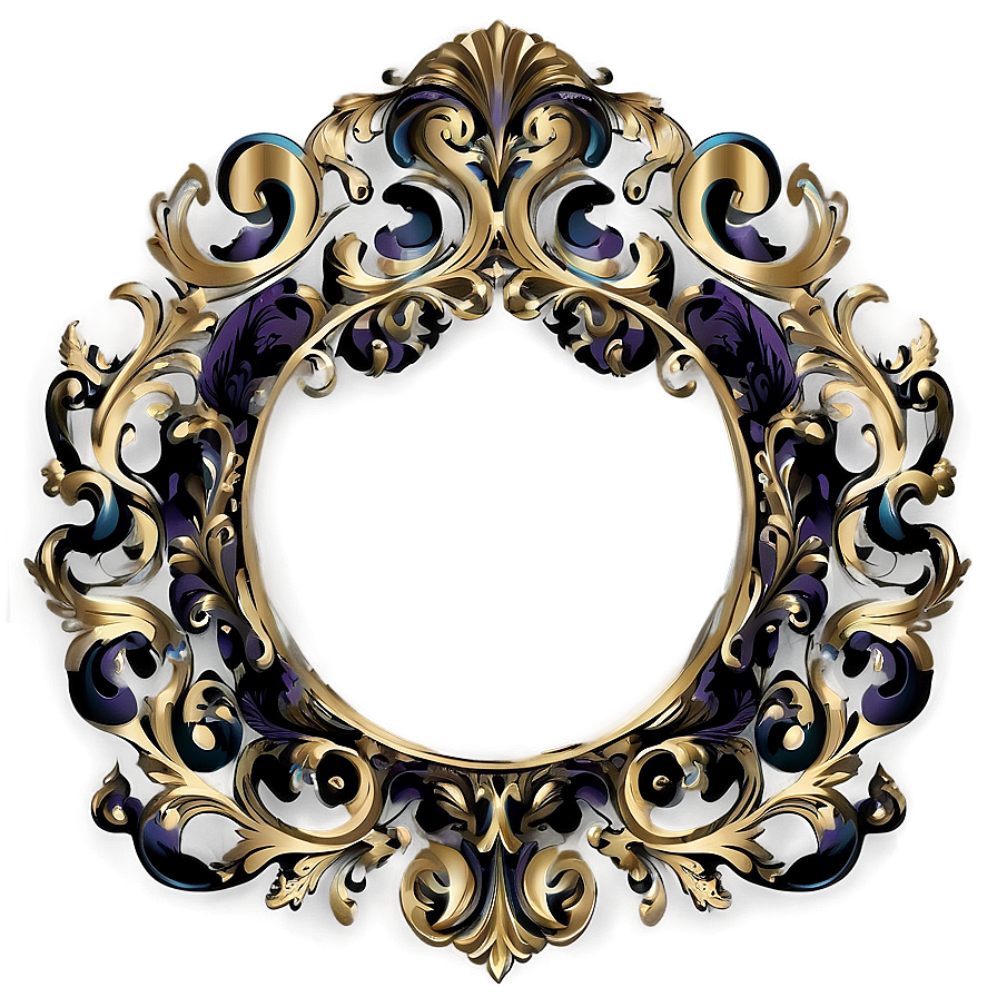 Versace Baroque Elements Png Srs PNG Image