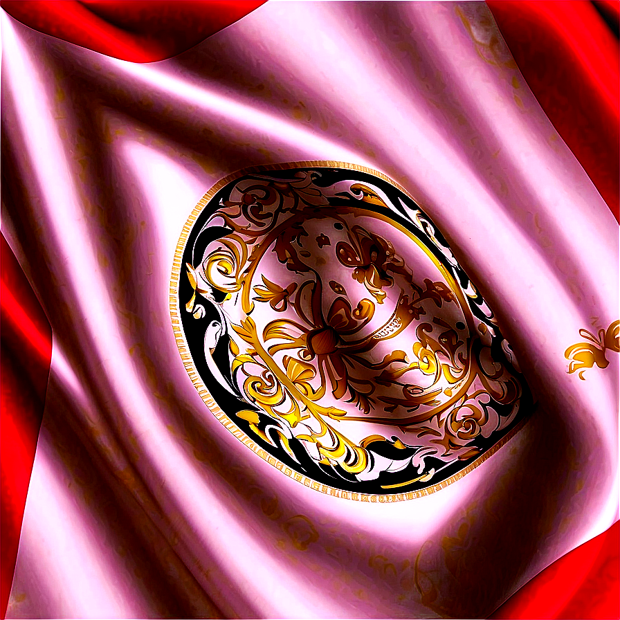 Versace Silk Scarf Design Png 29 PNG Image