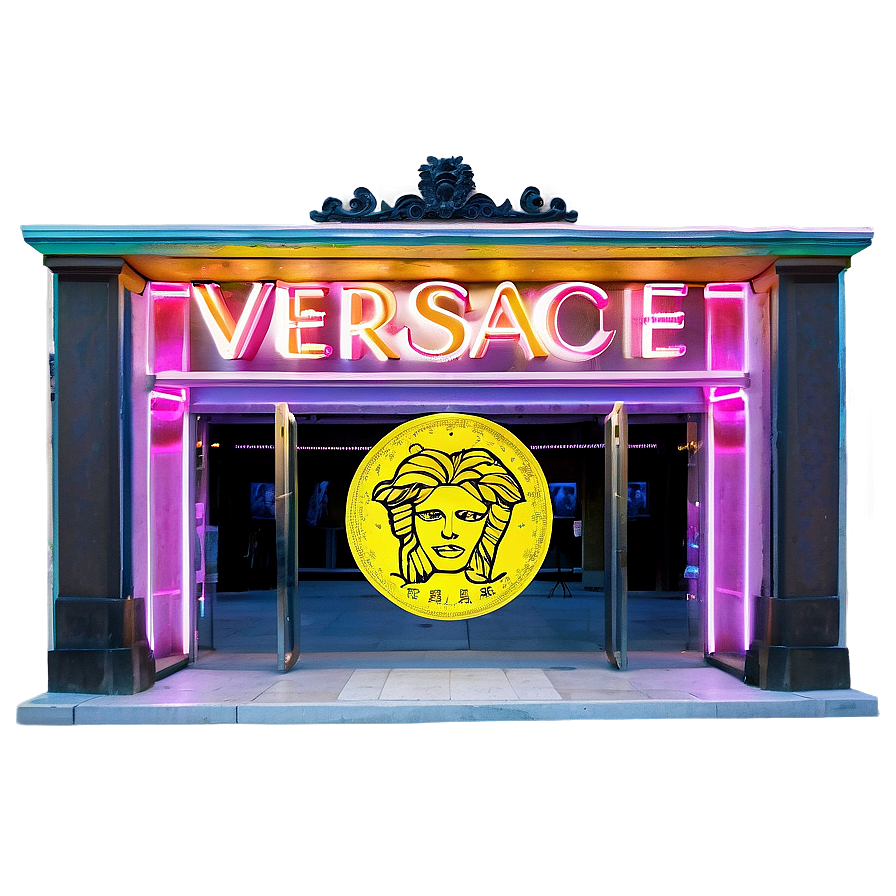 Versace Storefront Png 82 PNG Image