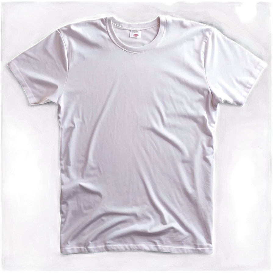 Versatile White T-shirt Mockup Png 19 PNG Image