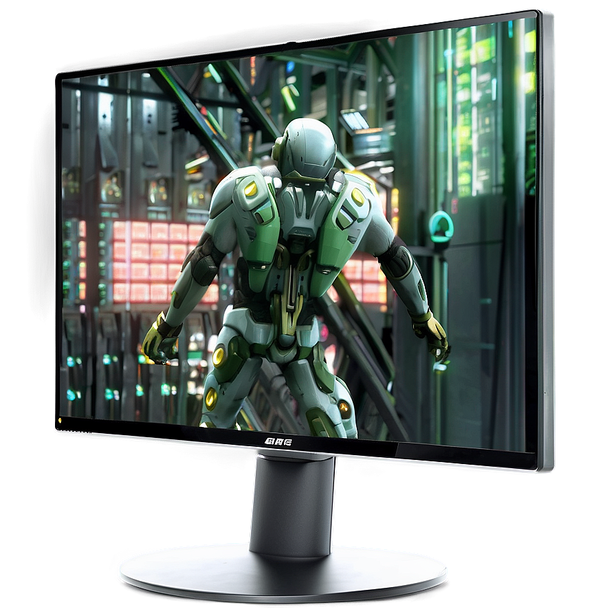 Vertical Gaming Monitor Png Wli34 PNG Image