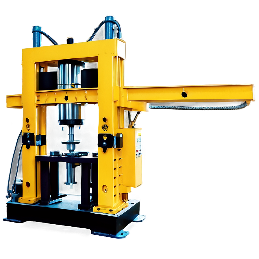 Vertical Hydraulic Press Machine Png Wfj PNG Image