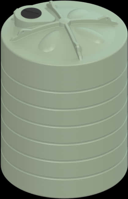 Vertical Plastic Water Storage Tank PNG Image