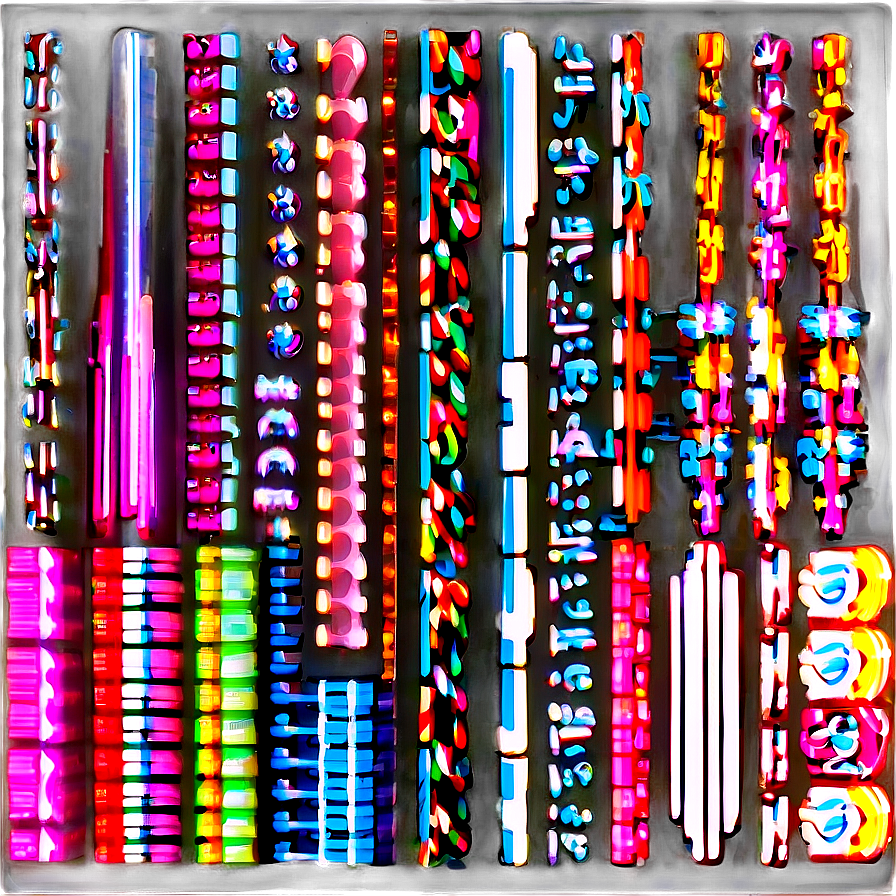 Vertical Scanlines Effect Png 06202024 PNG Image