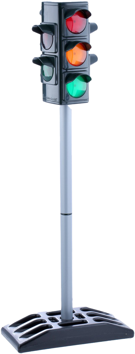 Vertical Traffic Lighton Stand PNG Image