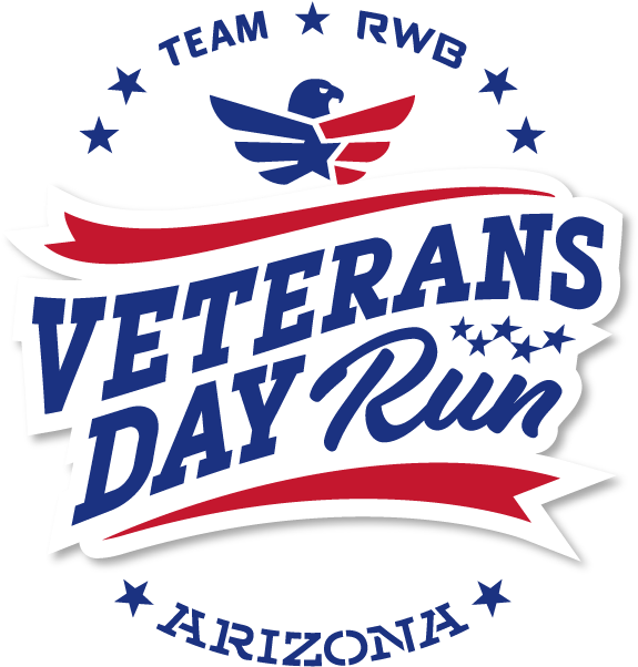 Veterans Day Run Event Logo Arizona PNG Image