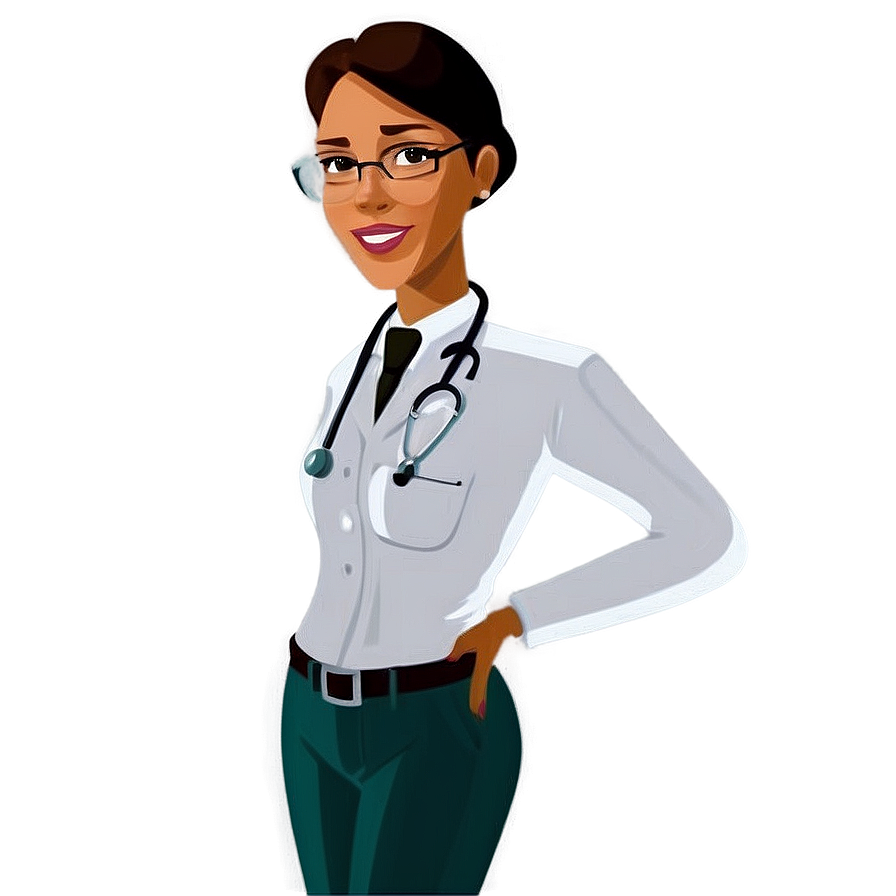 Veterinarian Doctor Cartoon Png Bsx PNG Image