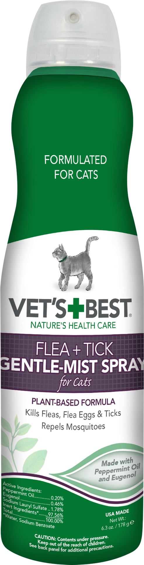 Vets Best Flea Tick Sprayfor Cats PNG Image