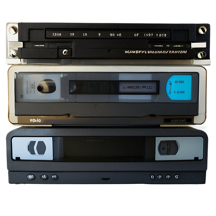 Vhs Player Buttons Png 05242024 PNG Image