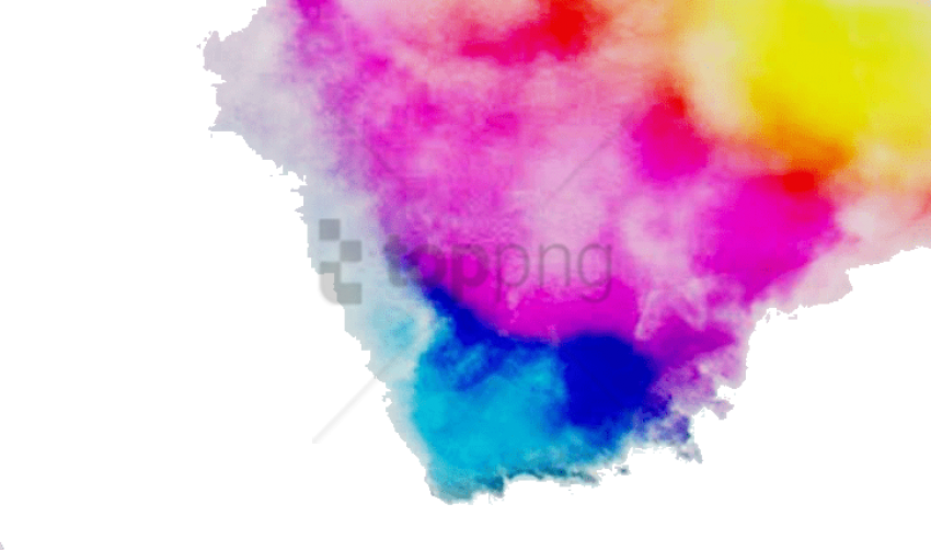 Vibrant Color Explosion PNG Image