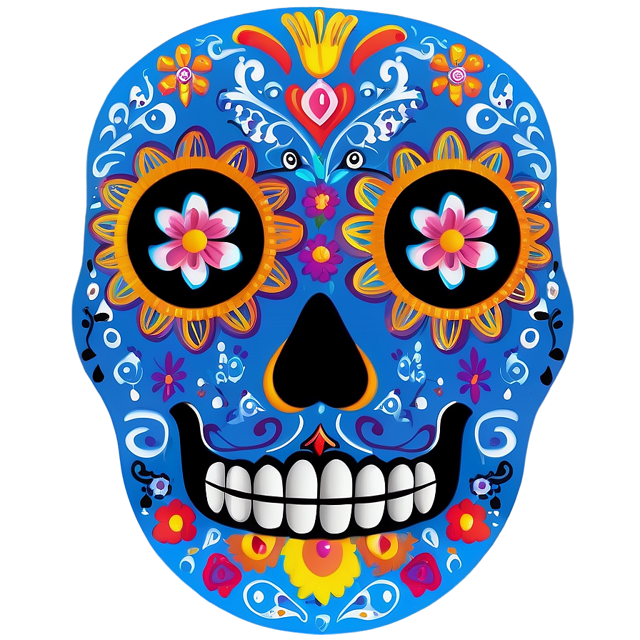 Vibrant Dia De Los Muertos Costumes Png Wxo89 PNG Image