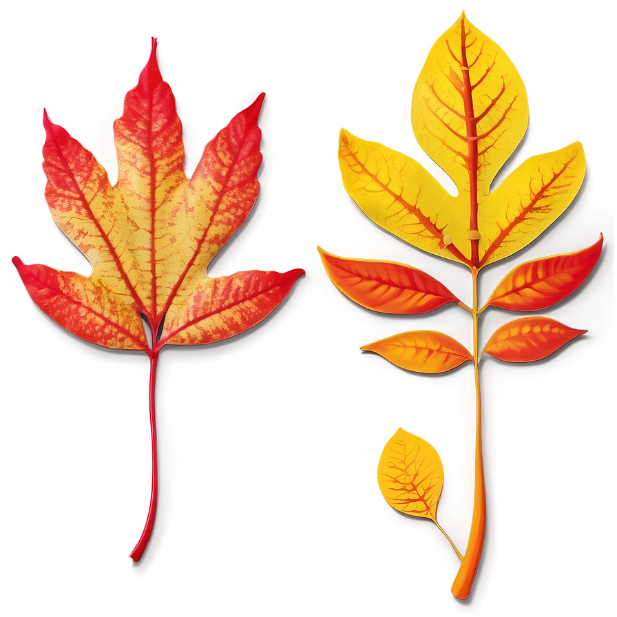 Vibrant Fall Colors Leaves Png 32 PNG Image