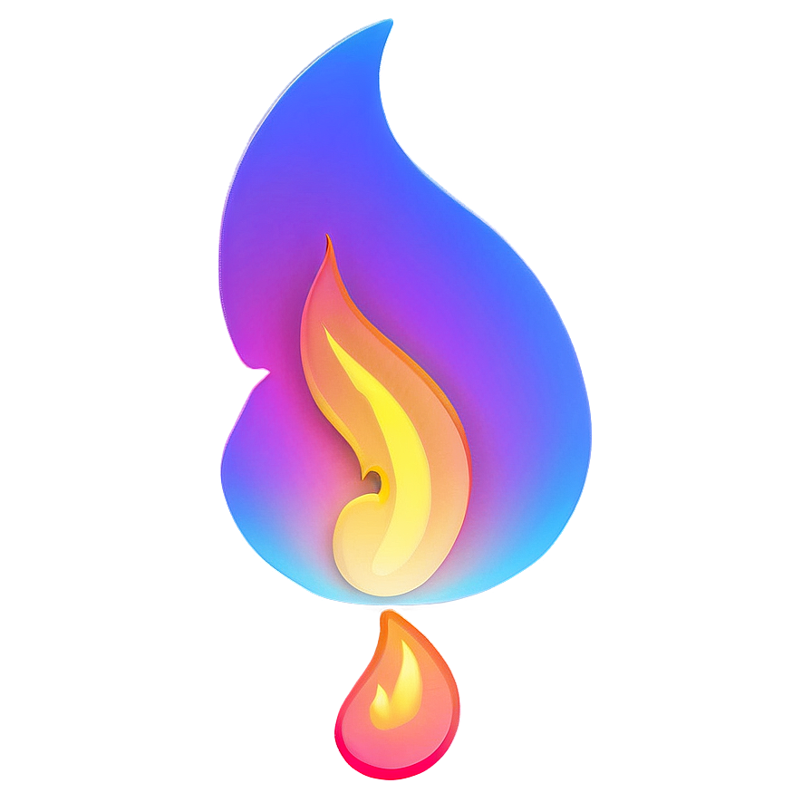 Vibrant Fire Emoji Picture Png 30 PNG Image