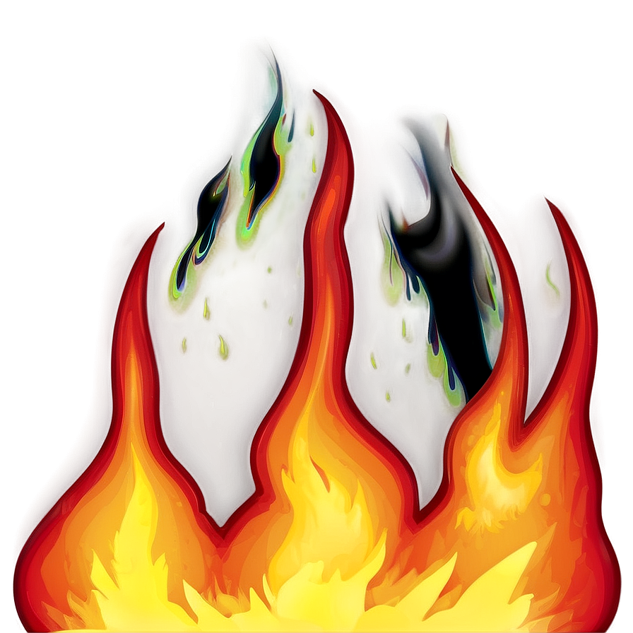 Vibrant Fire Emoji Picture Png Cuh PNG Image