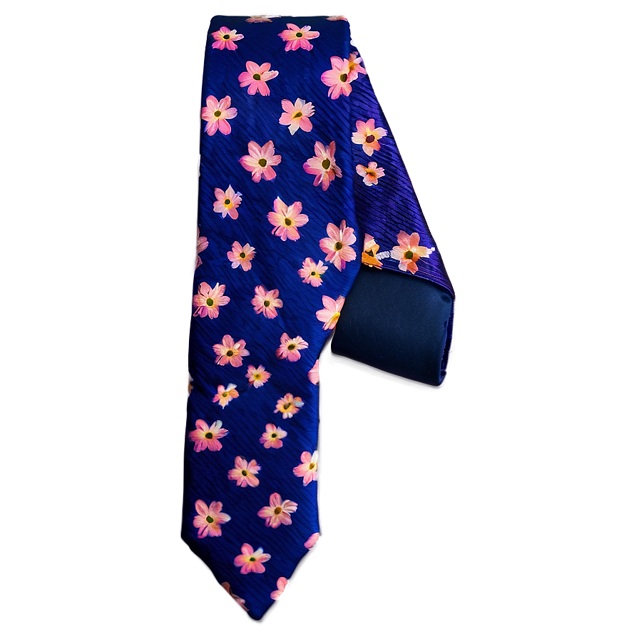 Vibrant Floral Tie Png 05242024 PNG Image