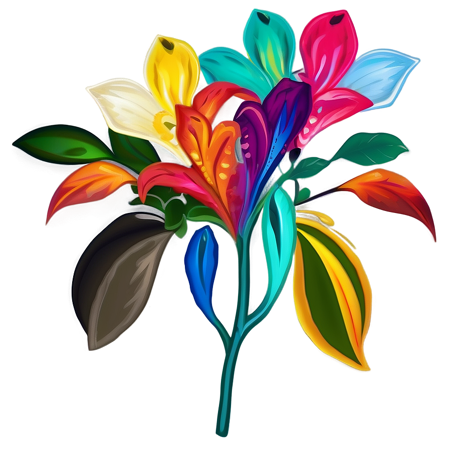 Vibrant Flores Spectrum Png Rum PNG Image