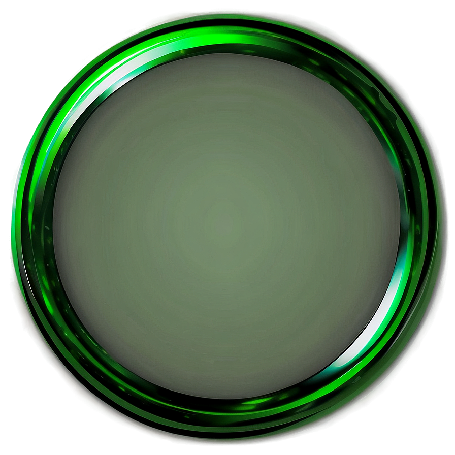 Vibrant Green Circle Clipart Png 05252024 PNG Image