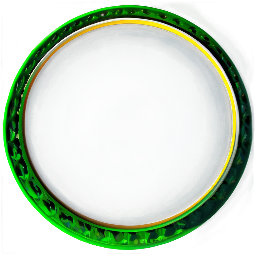 Vibrant Green Circle Clipart Png 3 PNG Image