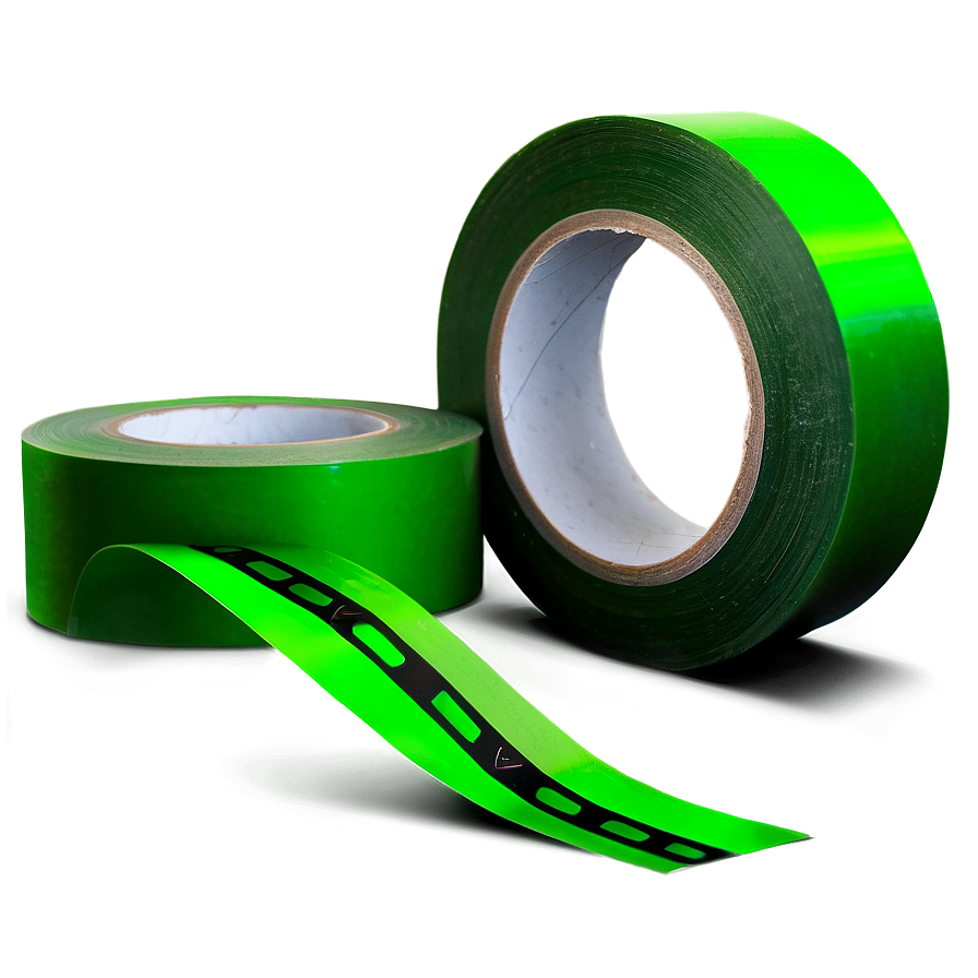 Vibrant Green Tape Png 06282024 PNG Image