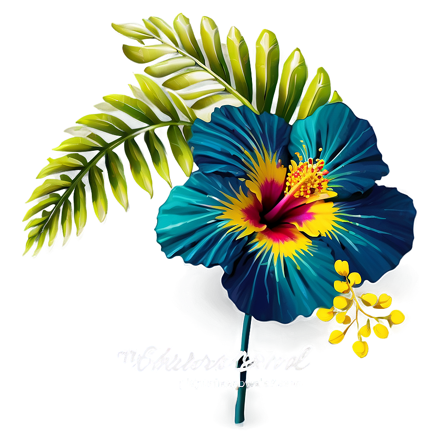 Vibrant Hibiscus Png Mpy92 PNG Image