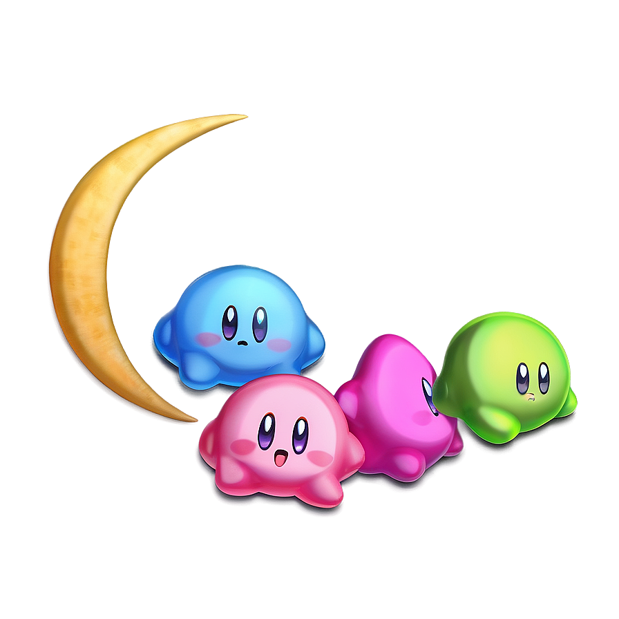 Vibrant Kirby Star Png Image Download Upx PNG Image