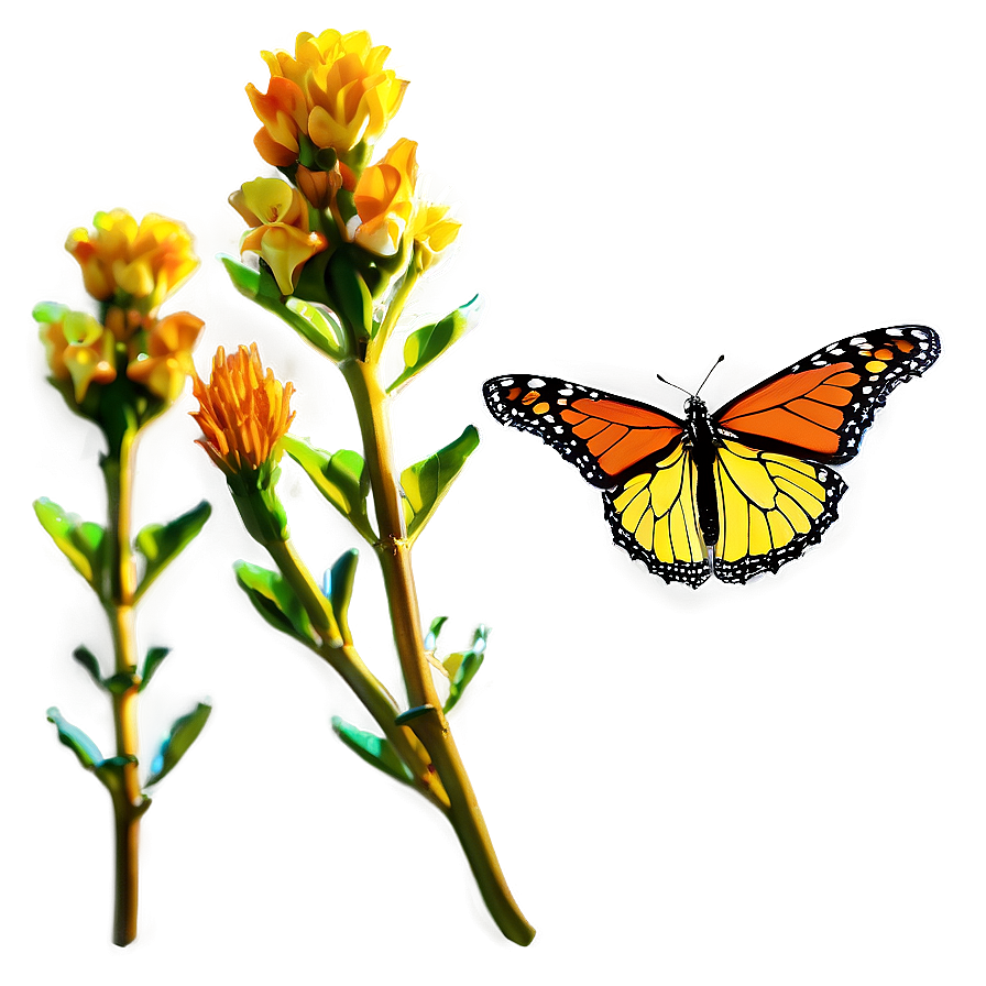 Vibrant Monarch Butterfly Png 05252024 PNG Image