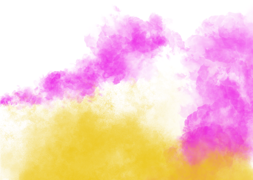 Vibrant_ Pink_and_ Yellow_ Watercolor_ Splash PNG Image