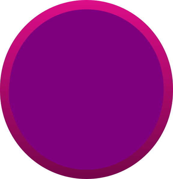 Vibrant Purple Circle Borderon Teal Background PNG Image