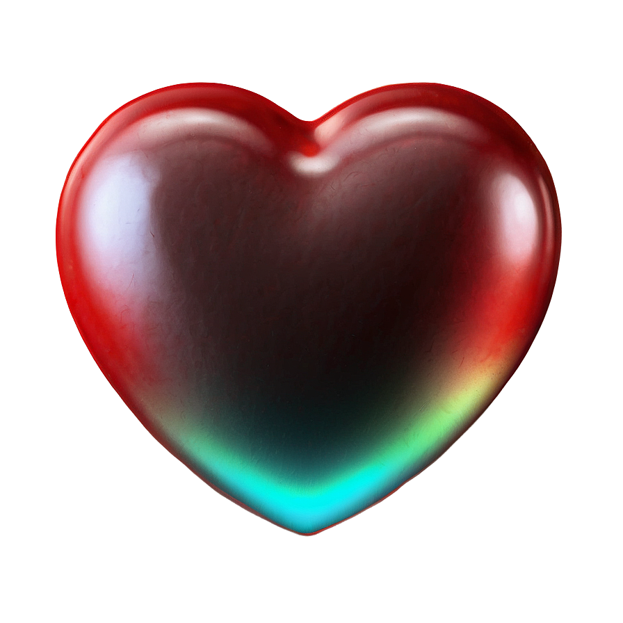 Vibrant Red Heart Emoji Png 64 PNG Image