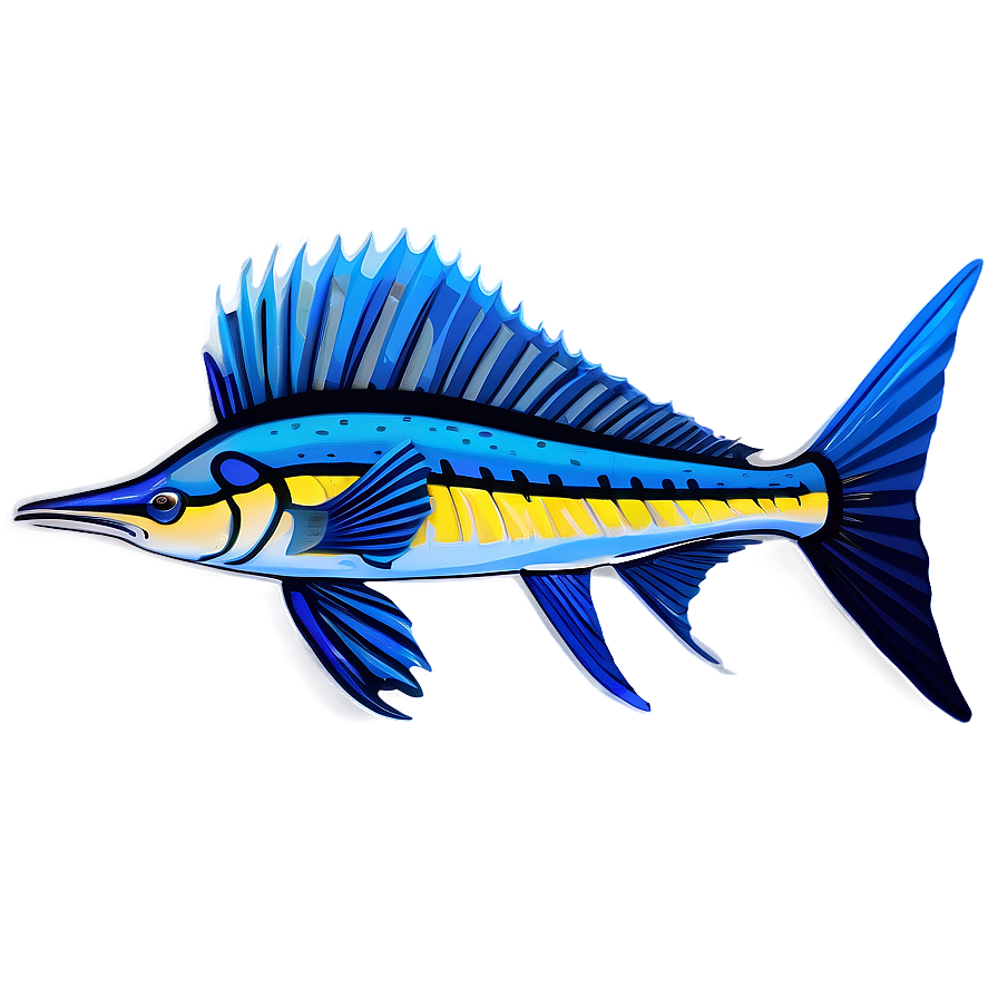 Vibrant Sailfish Picture Png 06262024 PNG Image