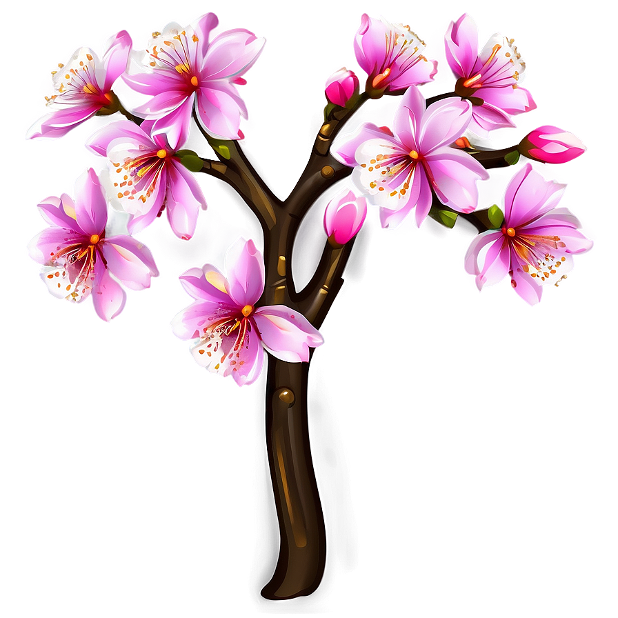 Vibrant Sakura Blossom Png 32 PNG Image