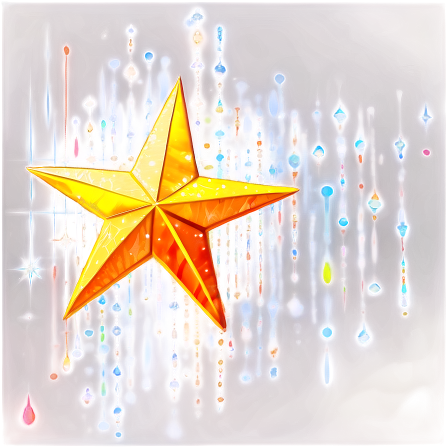 Vibrant Sparkle Star Png 11 PNG Image