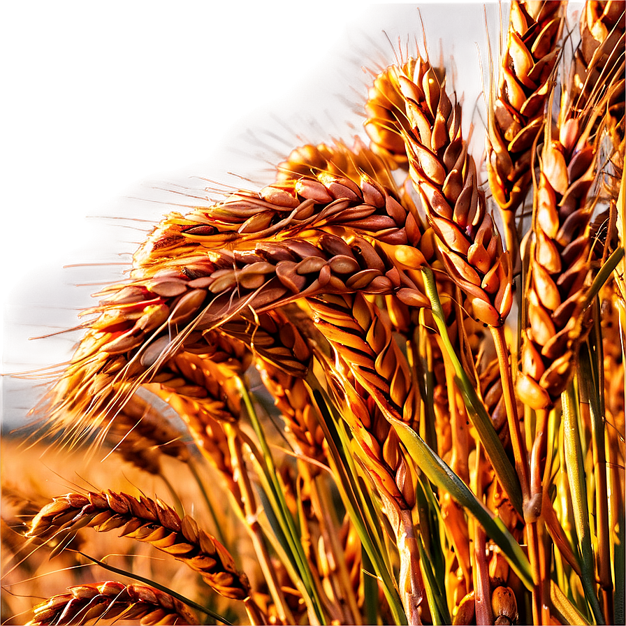 Vibrant Wheat Field Afternoon Png 98 PNG Image