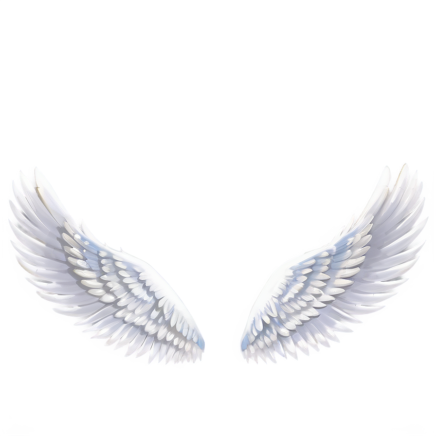 Vibrant White Wings Png 80 PNG Image