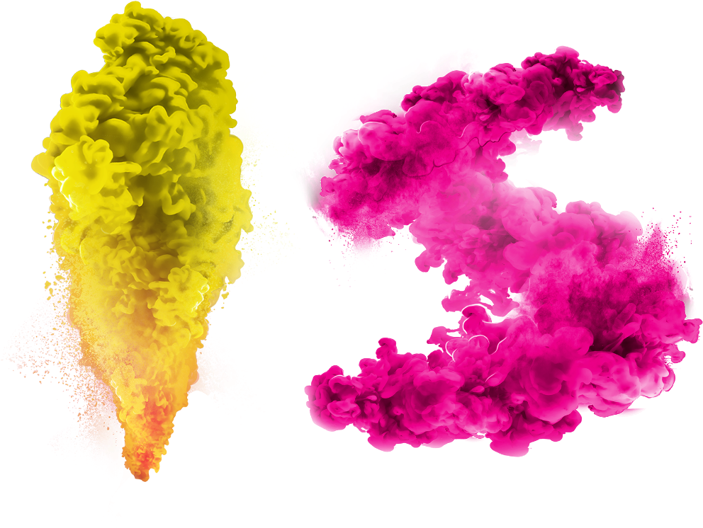 Vibrant_ Yellow_and_ Pink_ Smoke_ Effect.png PNG Image