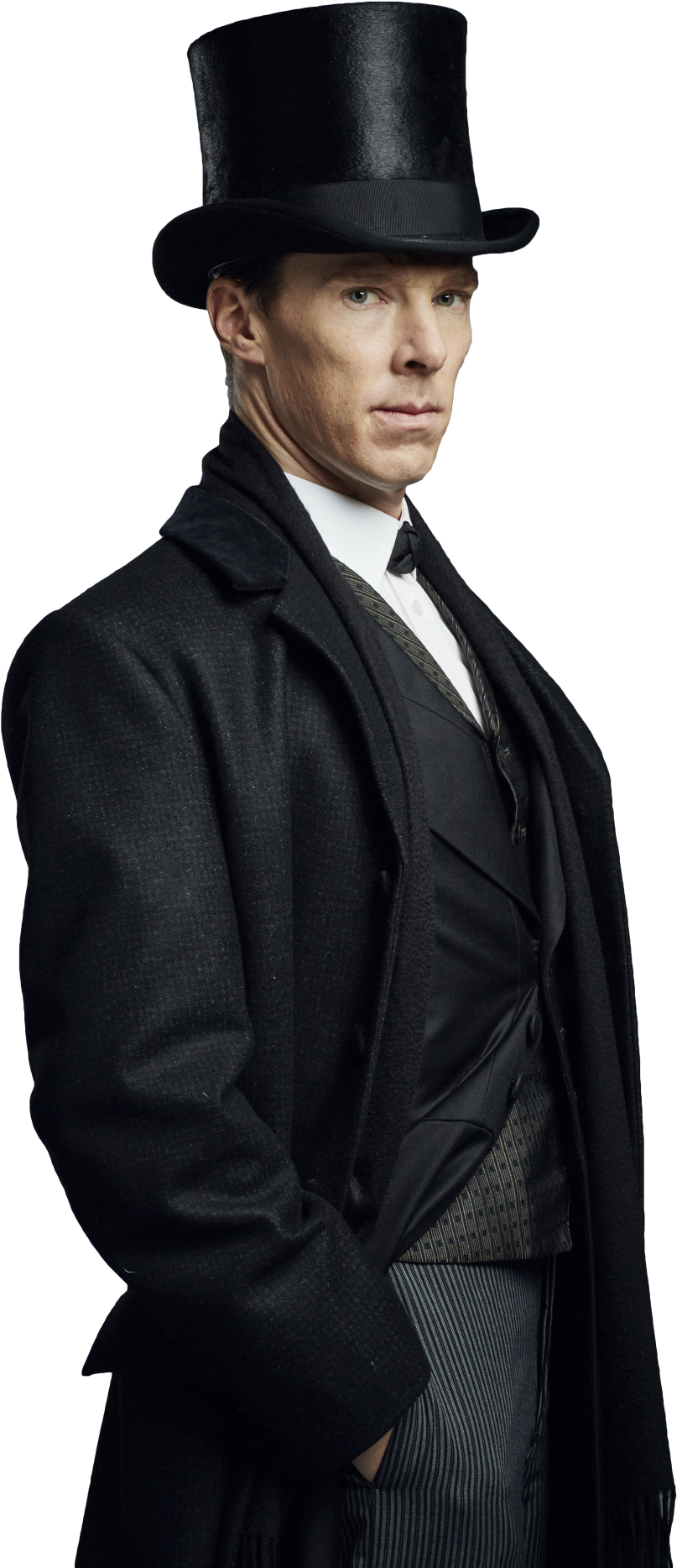 Victorian Detective Costume PNG Image