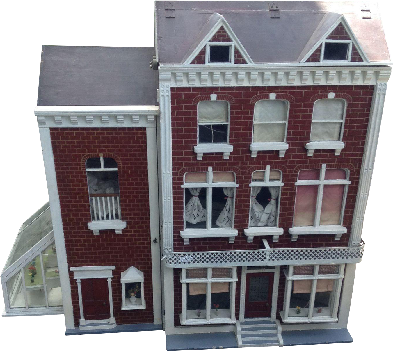 Victorian Dollhouse Exterior PNG Image