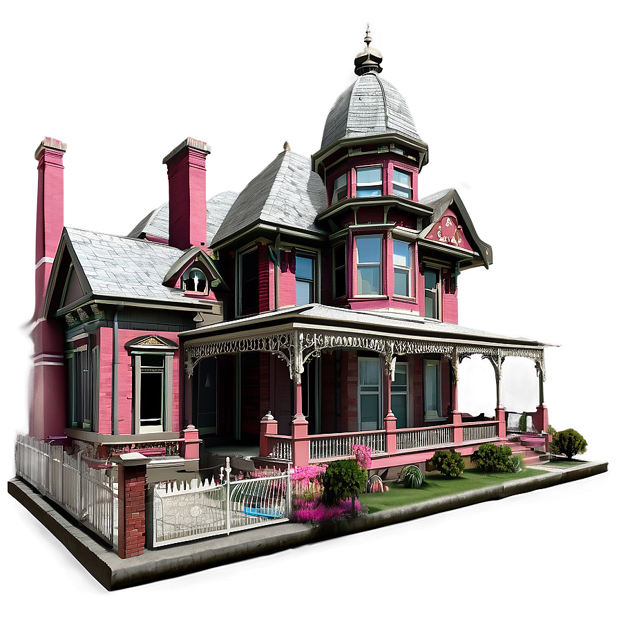 Victorian House Drawing Png 91 PNG Image