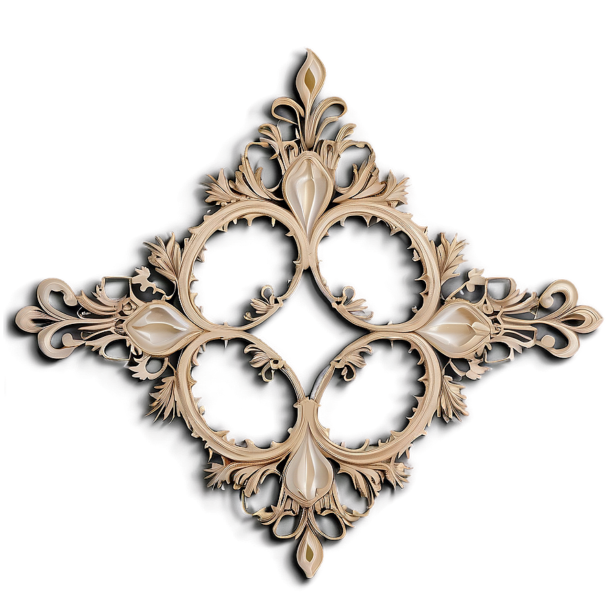 Victorian Lace Frame Png 64 PNG Image