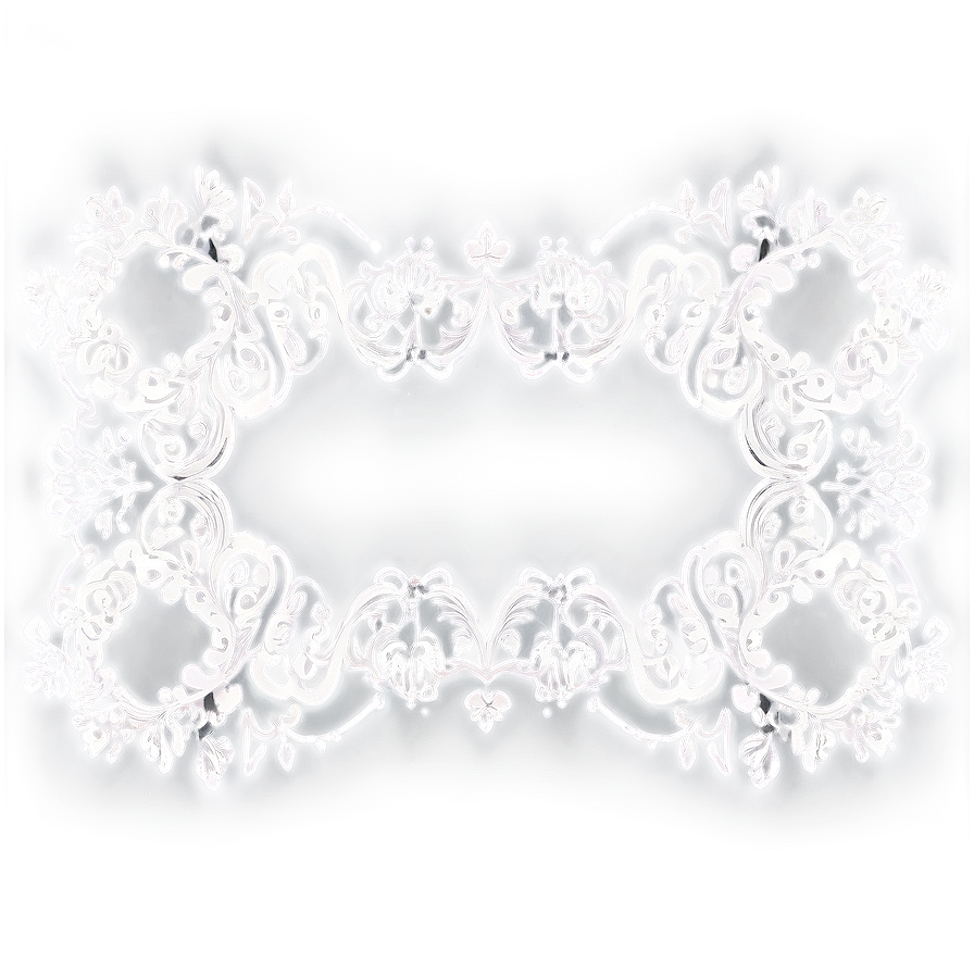 Victorian Lace Frame Png Xgy PNG Image