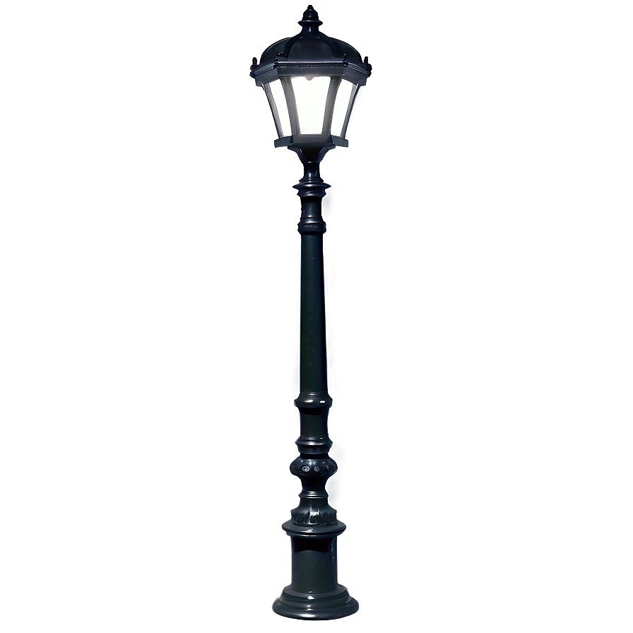 Victorian Style Light Post Png 06282024 PNG Image