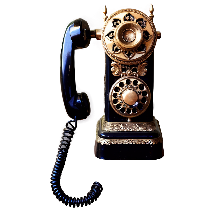 Victorian Style Telephone Png 77 PNG Image