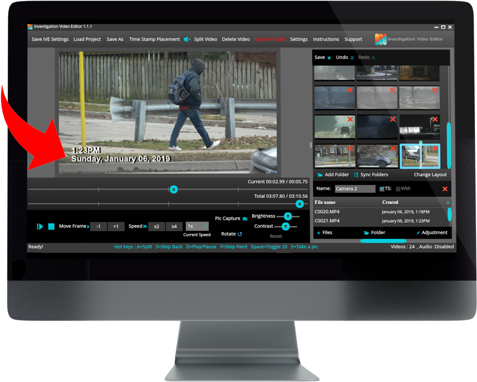 Video Editing Software Screen PNG Image